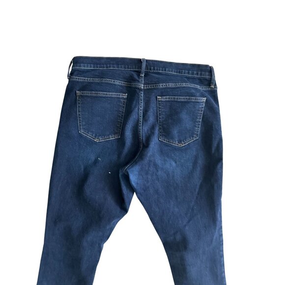 GAP 1969 Women's Ankle Blue Denim Skinny Jeans Size 33 - Picture 2 of 7